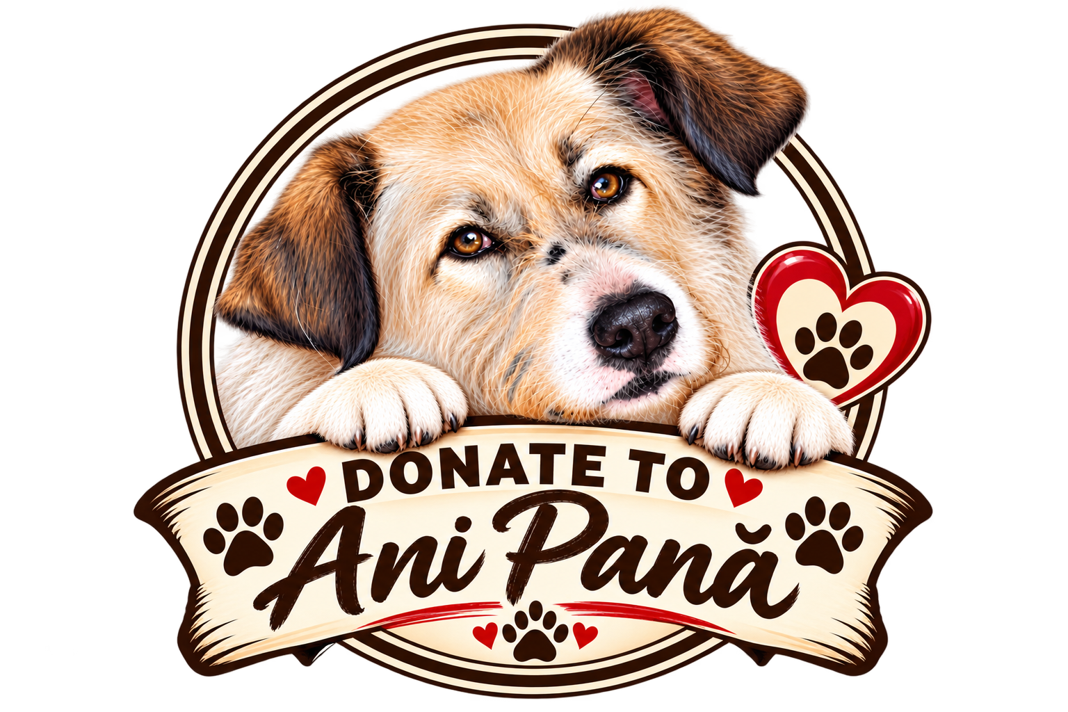 Donate to Ani Pana Dog Rescue Logo